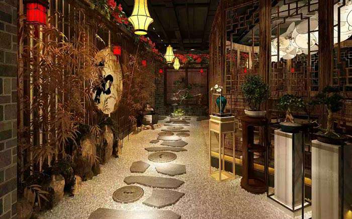 650平米中餐館裝修設(shè)計效果圖